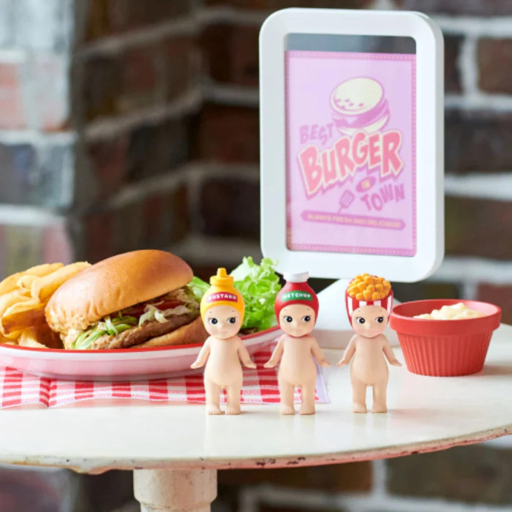 Milkshake mini figure from Sonny Angel Snack Series adds color to any display