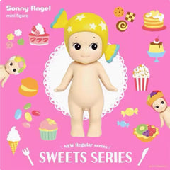 Close-up of Sonny Angel Sweets mini-figure detail highlighting vibrant colors and craftsmanship.