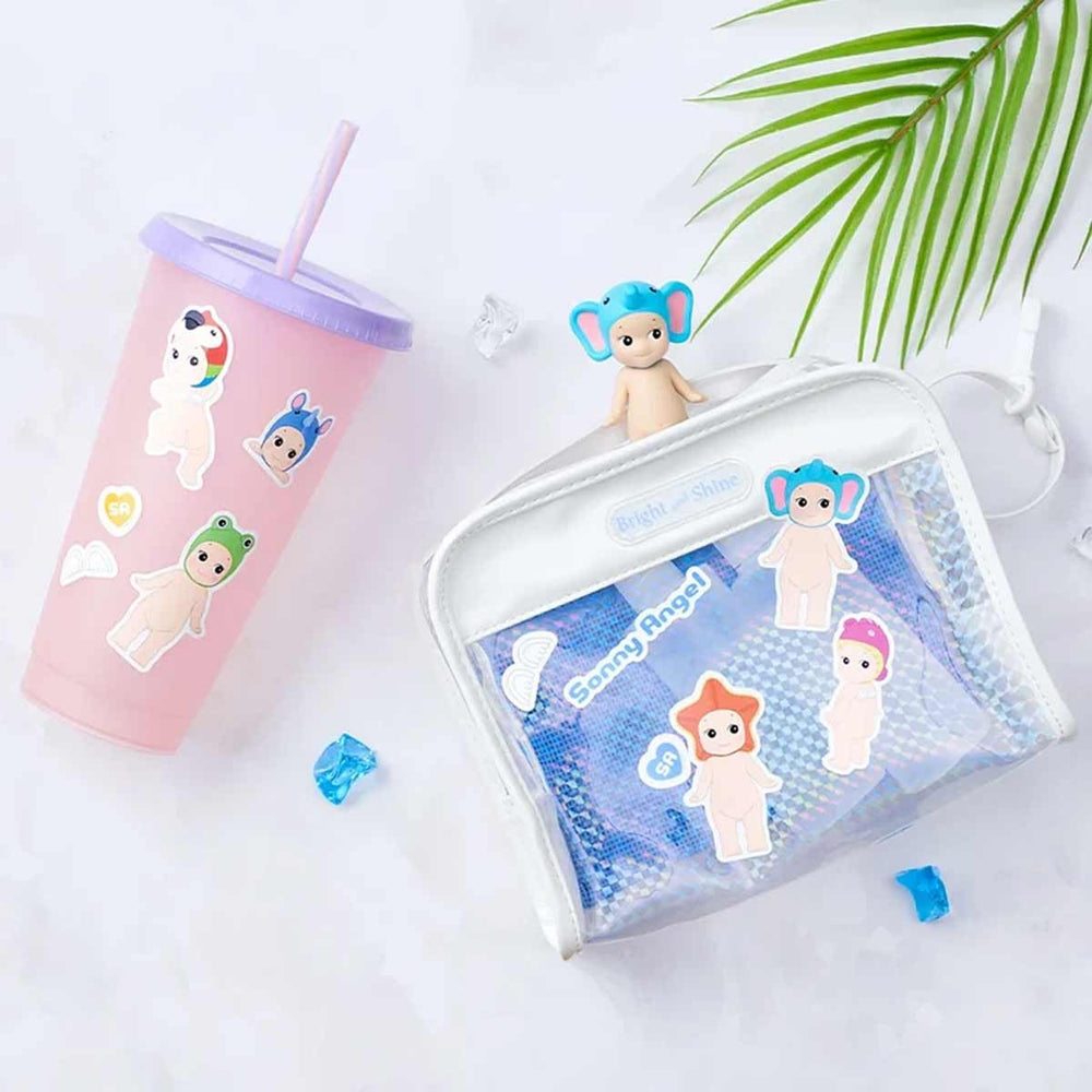 Sonny Angel waterproof animal designs in multiple sizes for notebooks.