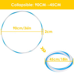 SONSA LED hoop features 24 LED beads with color changes.