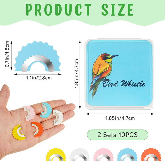 Sonwyoung wacky bird caller whistles add playful sounds to gatherings.