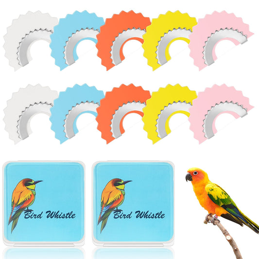 Sonwyoung bird whistle set in assorted colors for lively parties and events.