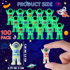 Sonwyoung glow-in-the-dark astronaut figurine in red brightens classroom decor.
