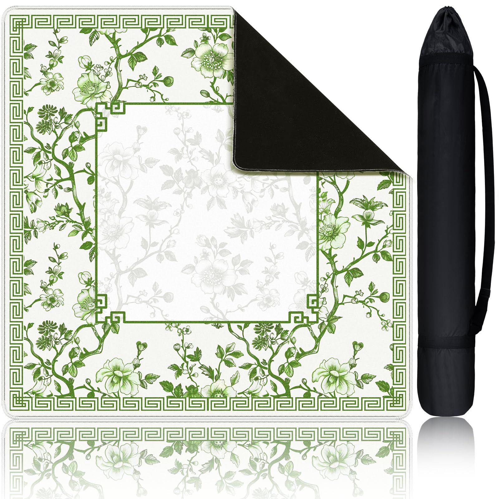 Sonwyoung mahjong mat with carrying bag for easy transport and storage