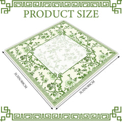 Flat lay of Sonwyoung mahjong mat ready for table games