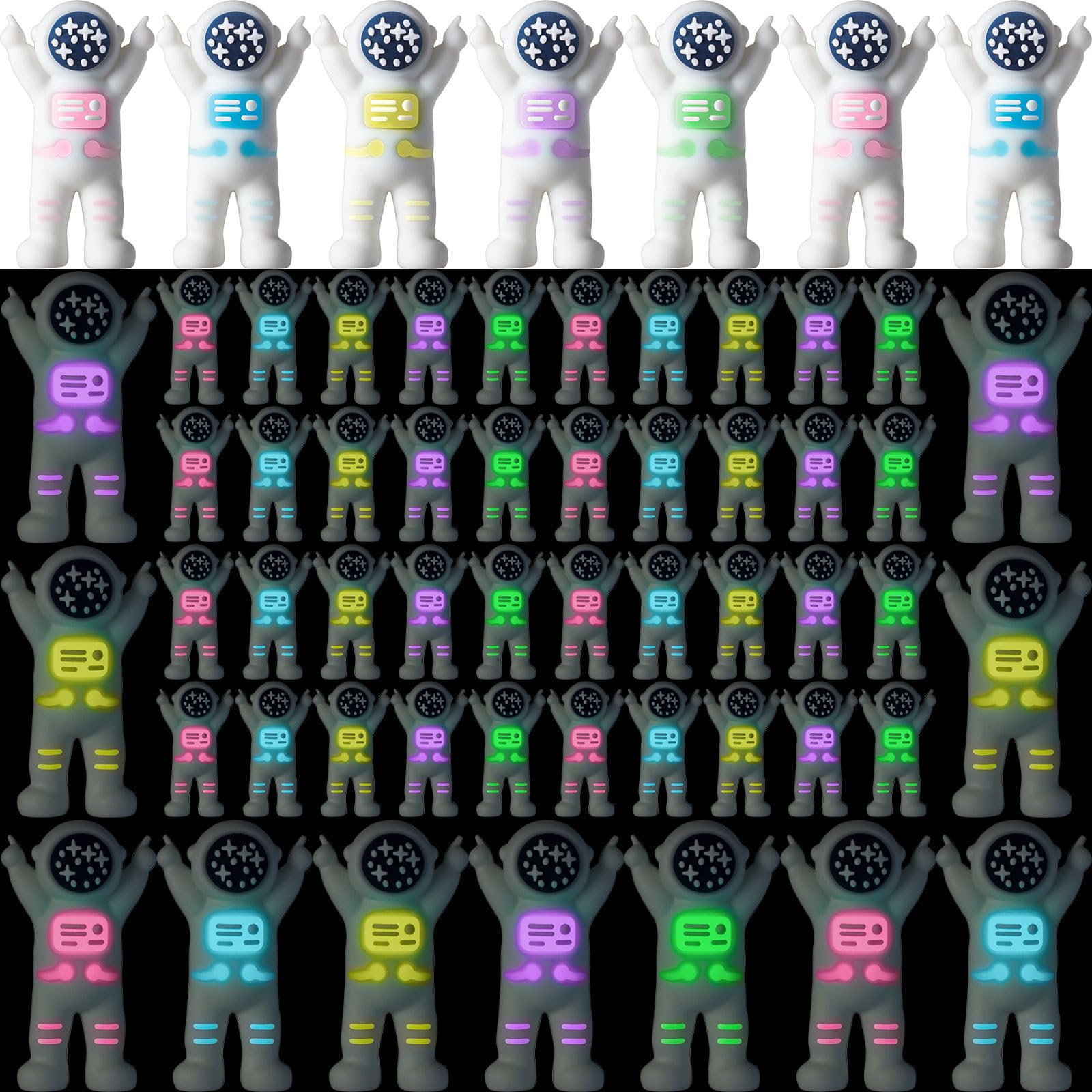 Sonwyoung mini glow astronaut figure for nightstand decor.