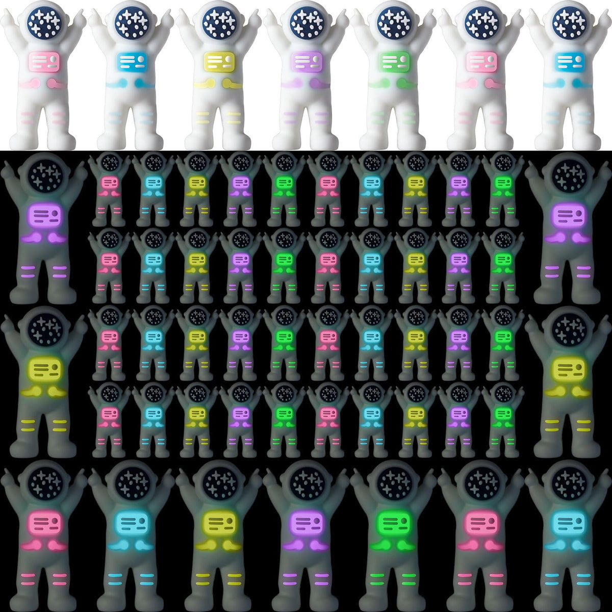 Sonwyoung mini glow astronaut figure for nightstand decor.