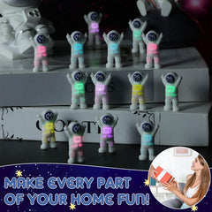 Sonwyoung mini astronauts stand-alone display pieces.