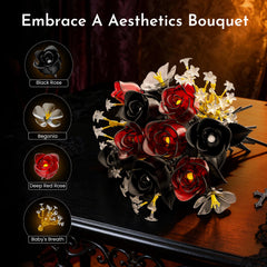 SOOLIO adjustable stems and bendable petals enable personalized display.
