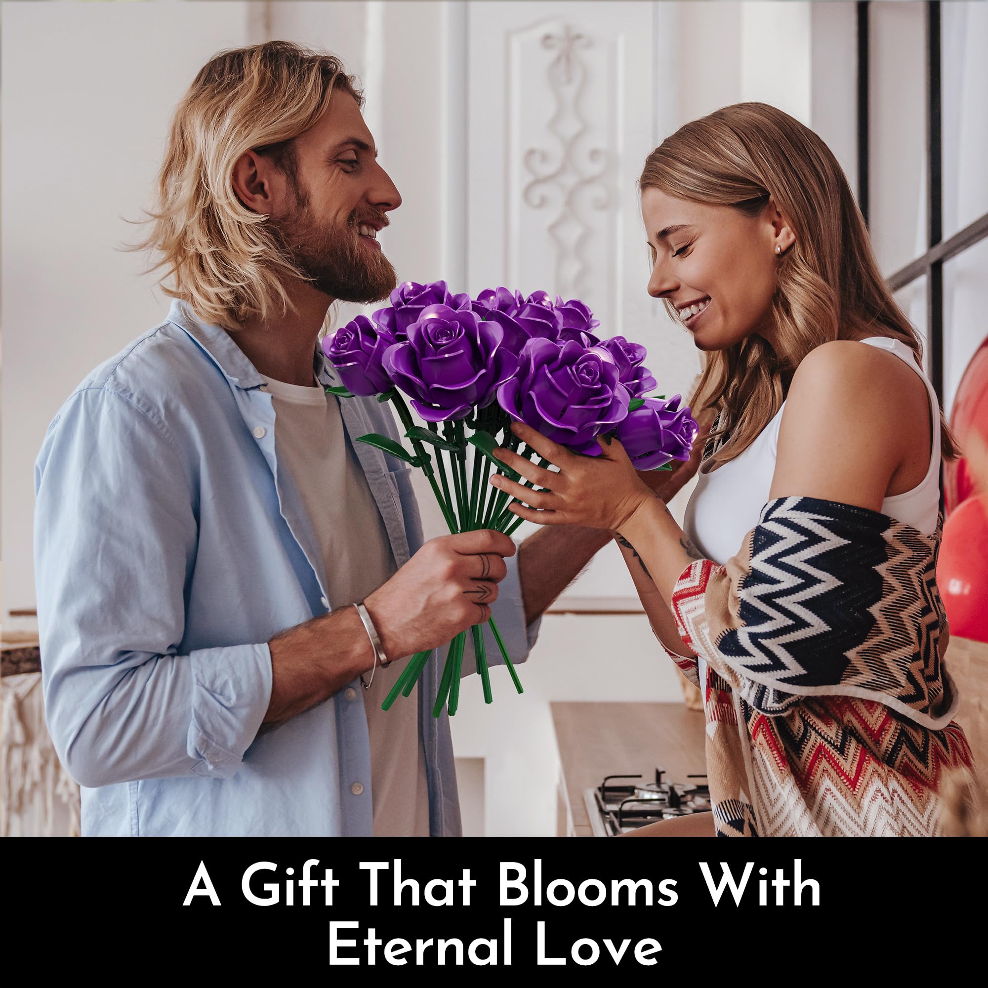 SOOLIO Valentine’s bouquet-building set assembly invites calm, focused crafting and expression