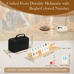 Soopotay drawstring bag stores tiles securely for trips and storage.