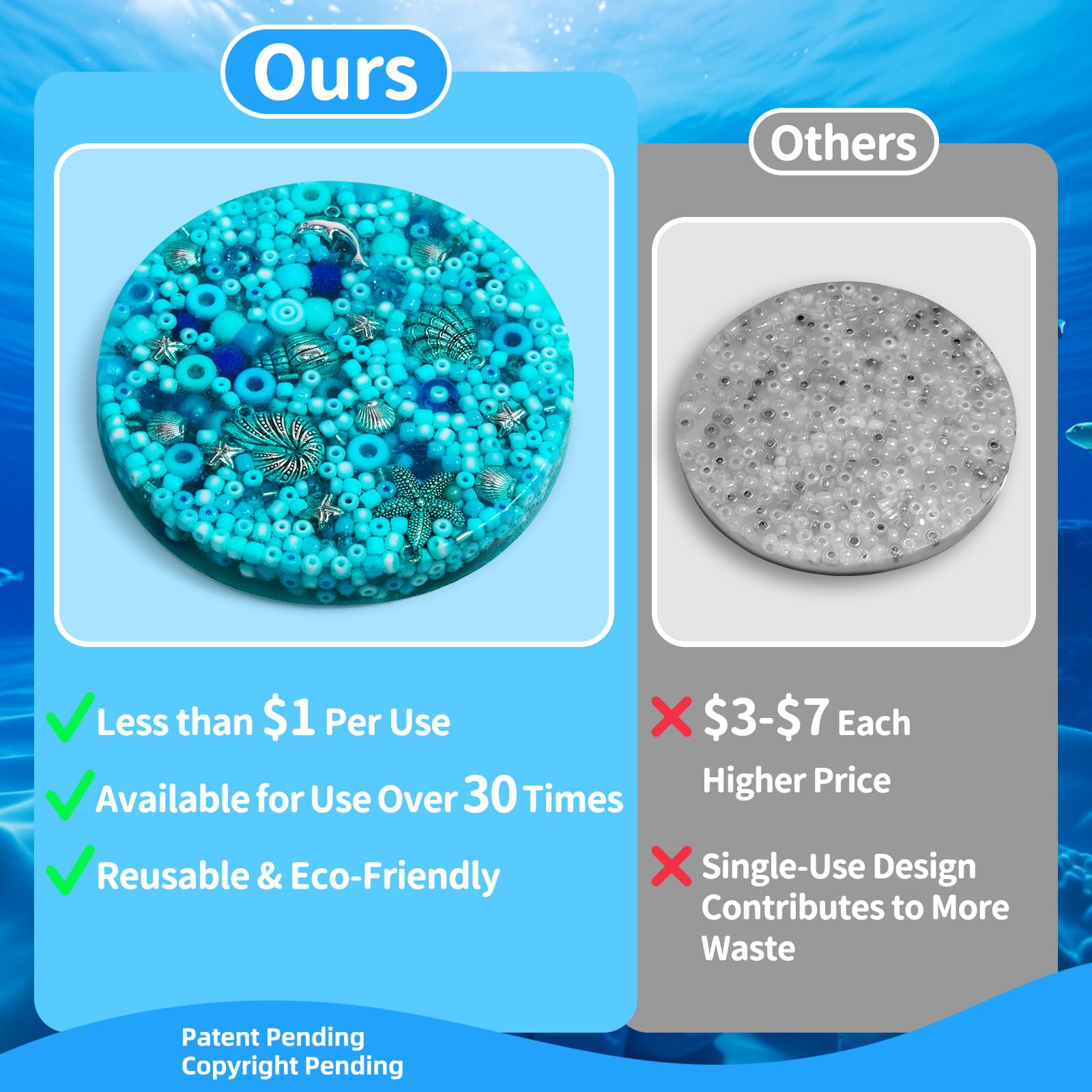 Sooppervix Picky Pad bead mix offers tactile creativity during play
