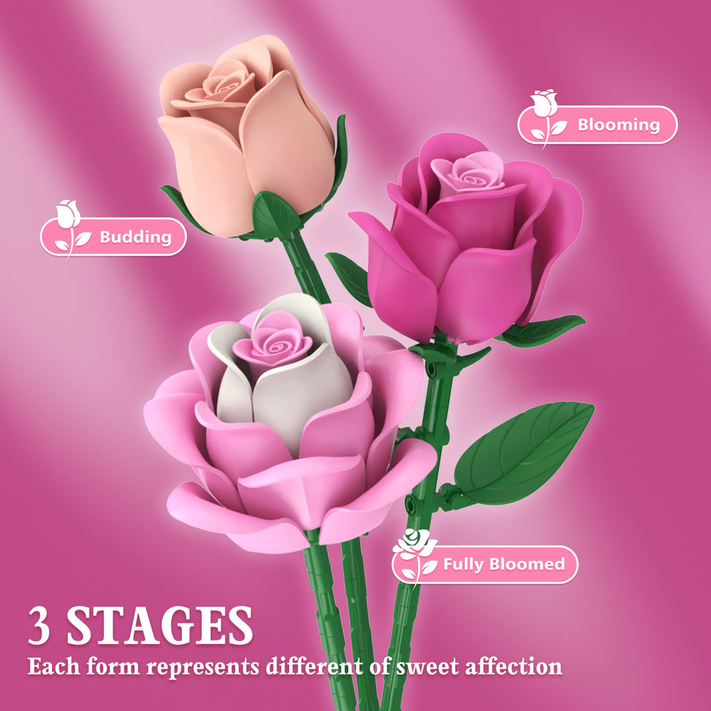 Sopu lego-compatible-flowers-building-blocks enables creative mixes with other sets