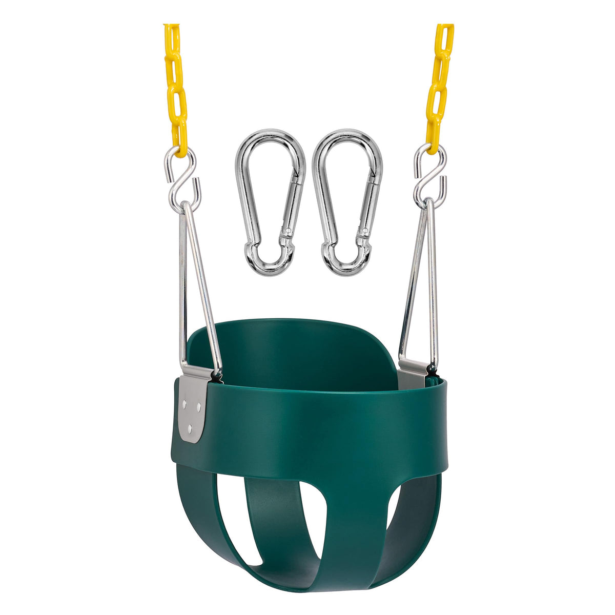 Sorbus baby swing high back bucket for outdoor play and secure seating