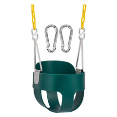 Sorbus baby swing high back bucket for outdoor play and secure seating