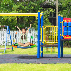 Sorbus kids swing easy-install setup supports quick backyard fun.