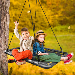 Sorbus indoor-outdoor swing is adaptable to multiple spaces