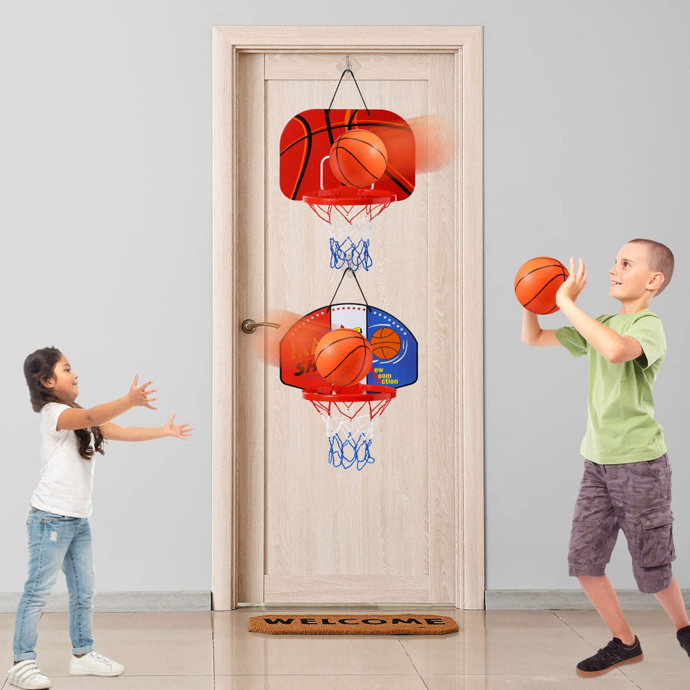 Sosation air pump keeps balls properly inflated for consistent bounce.