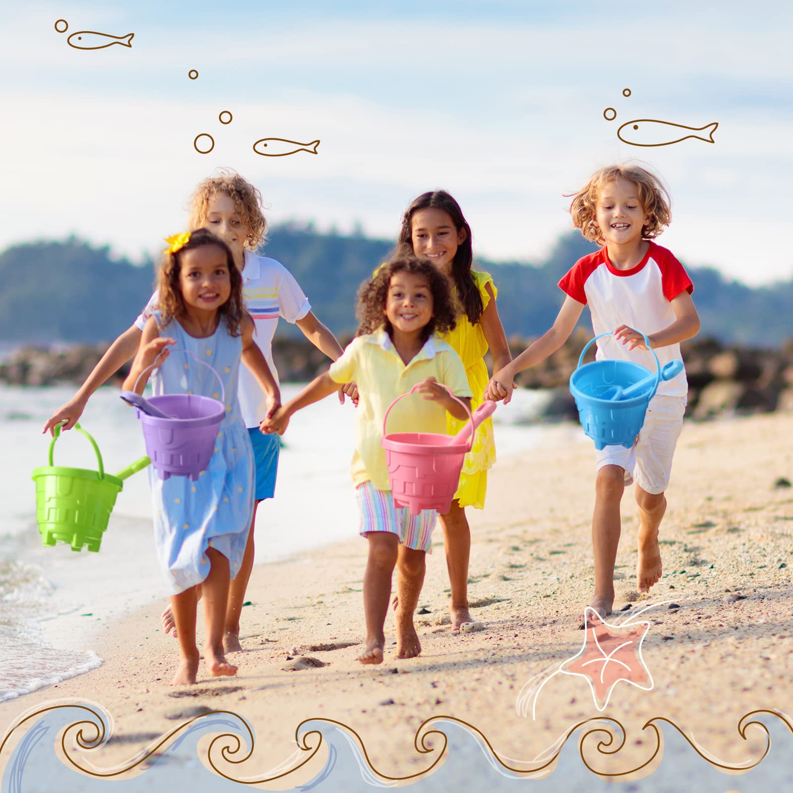 Sosation beach toys ideal as party favors or gifts for sunny days.