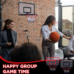 Kids enjoy safe indoor play with Sosation mini hoops.