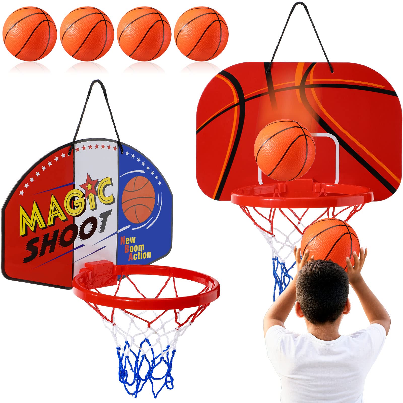 Sosation mini basketball hoop backboard pattern A for family play and easy setup.