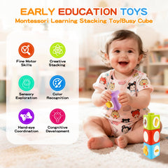 SOSUSHOE 12-in-1 busy board with travel-friendly activities to boost focus.