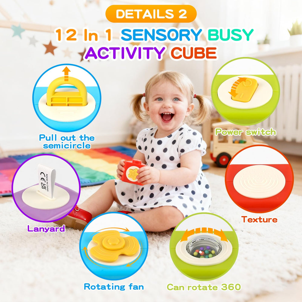SOSUSHOE rotating-gear activity strengthens hand-eye coordination through turning and twisting.