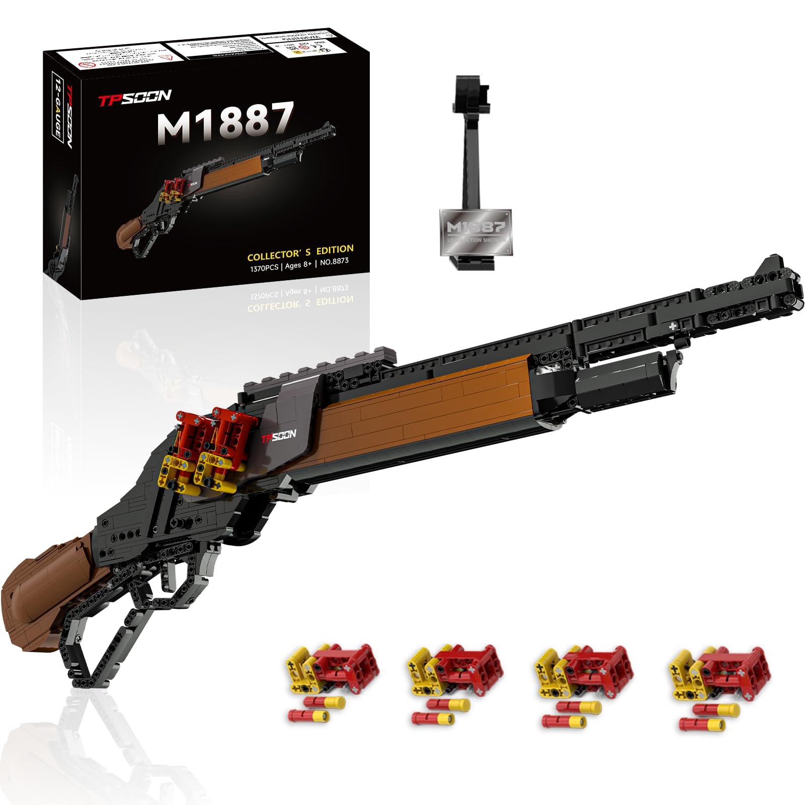 Sosuy M1887 1:1 design shown as a realistic build for display and collection
