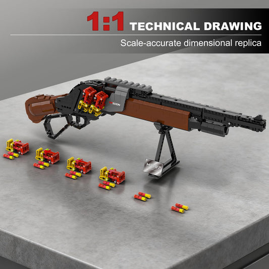 Sosuy M1887 detachable magazine feature enables realistic loading and play