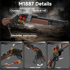 Sosuy M1887 movable slide demonstrates authentic operation during play