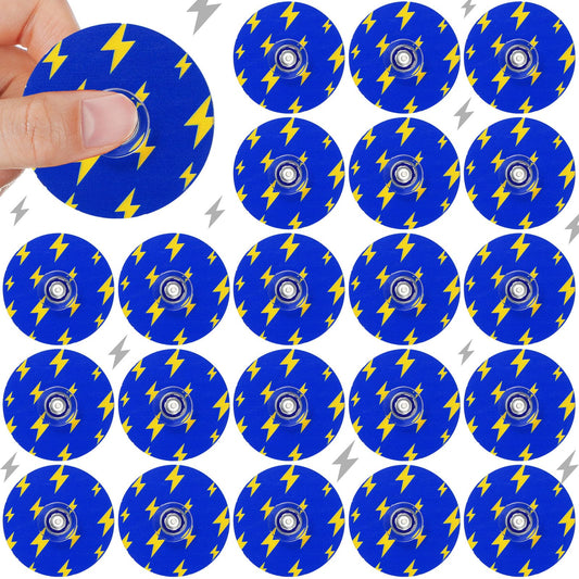 Sotiff blue-golden lightning spinner in hand for focus and stress relief.