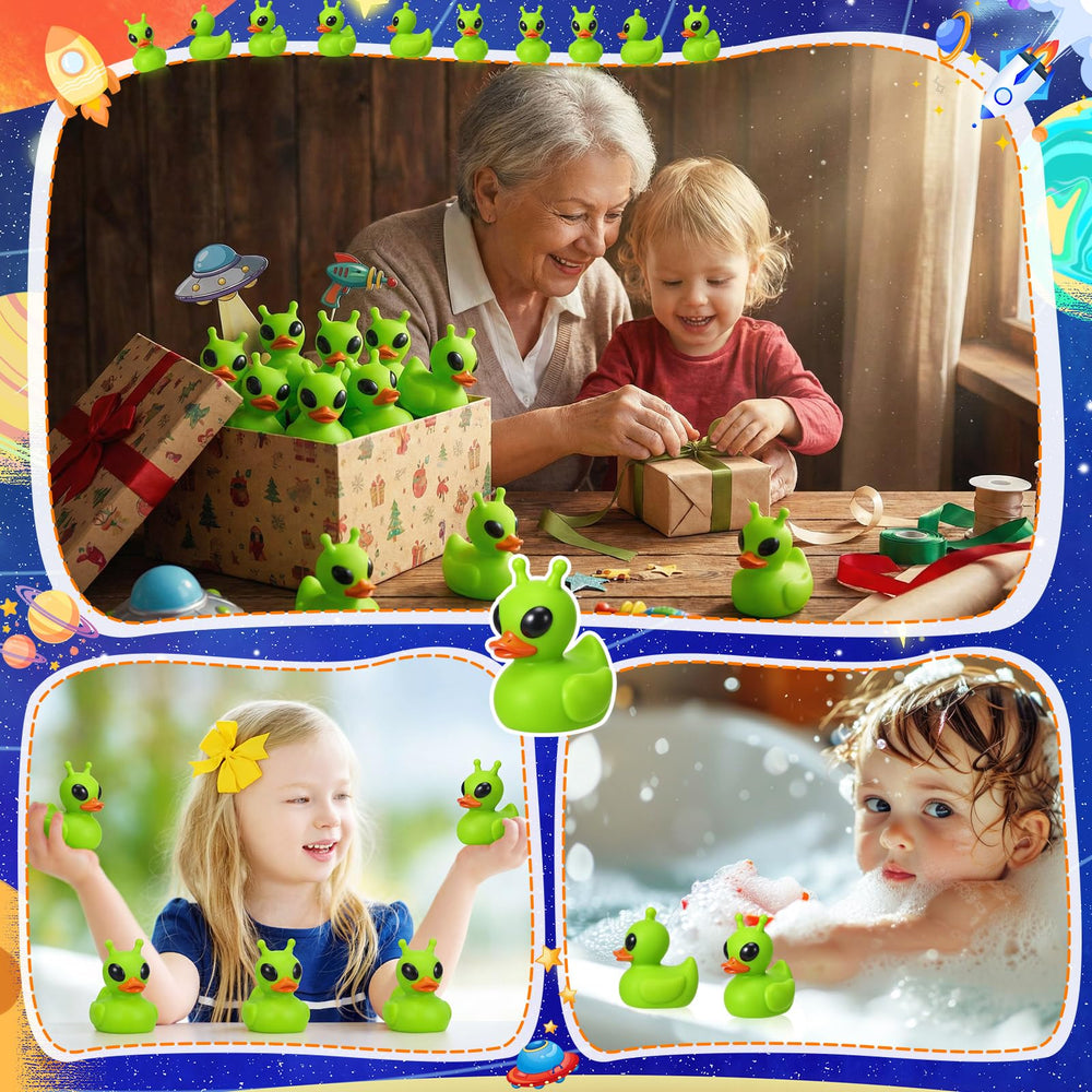 Sotiff green alien duck Easter gift for playful moments