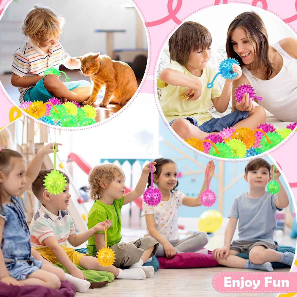 Sotiff LED ball squeaks on touch and glows rainbow colors
