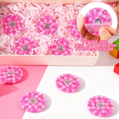 Sotiff pink and white spinners for birthdays and events