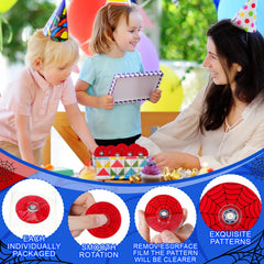 Sotiff Spider Web bulk 24-pack, ideal party favors and gifts.