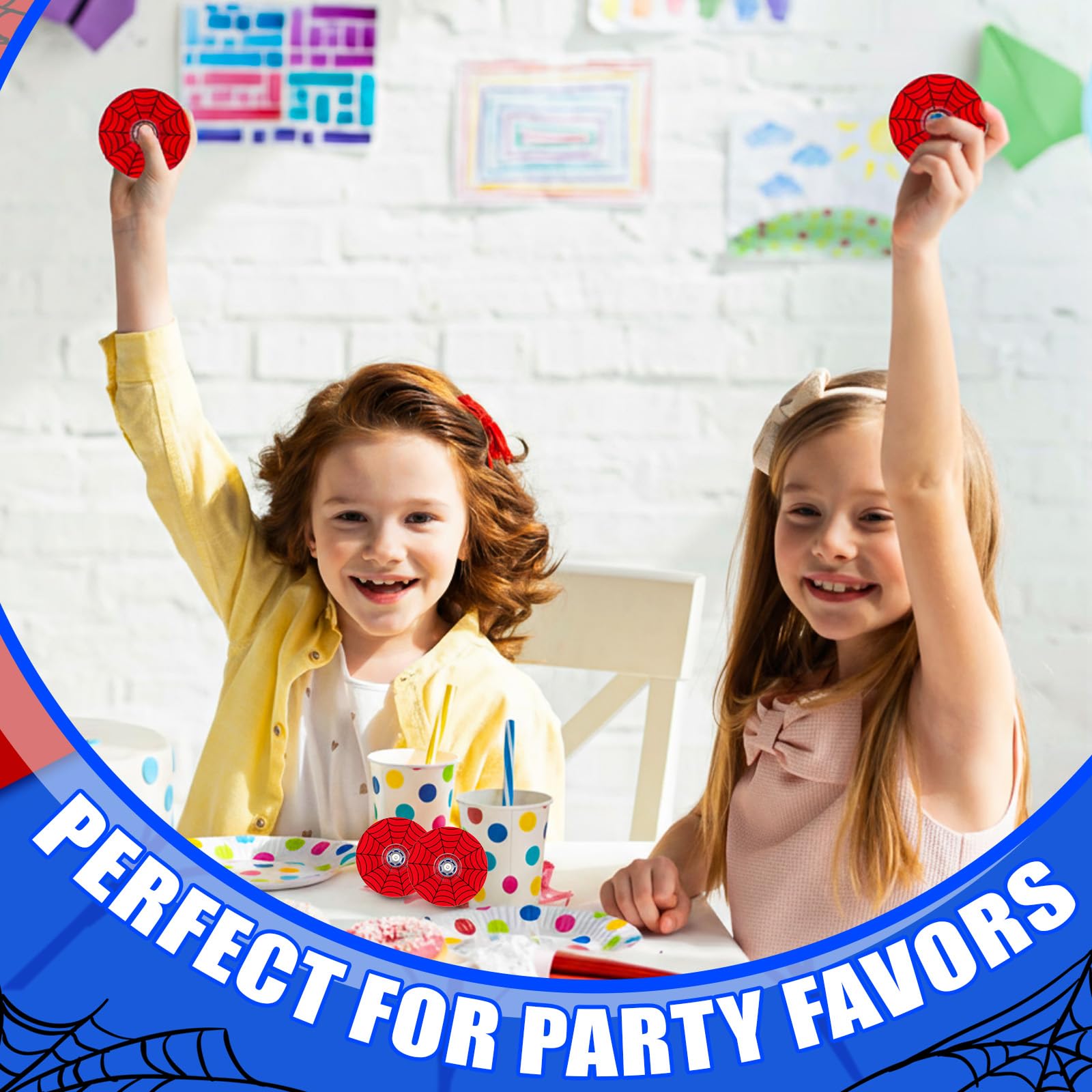 Sotiff Spider Web classroom reward spinners, easy to share with students.