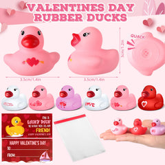 Sotiff Valentine ducks color varieties showcase romantic party vibes.