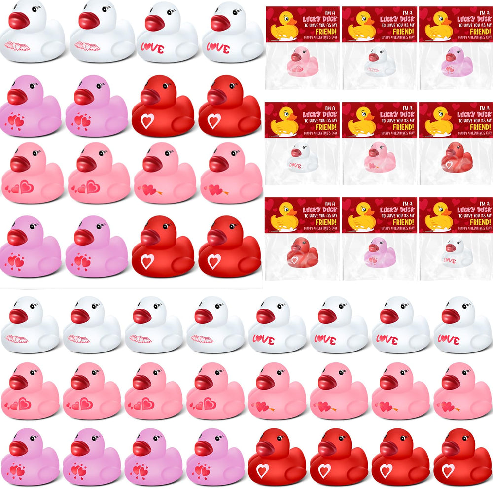 Sotiff Valentine ducks packaging set showcases ready-to-gift presentation.