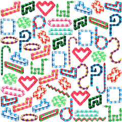 Sotiff Wacky Track 24-link colorful snaps for focused play.
