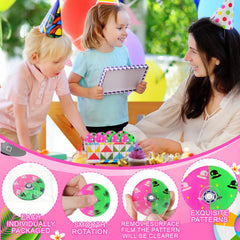 Sotiff witch fidget spinner pink-green bulk packaging, ideal rewards prizes for events.