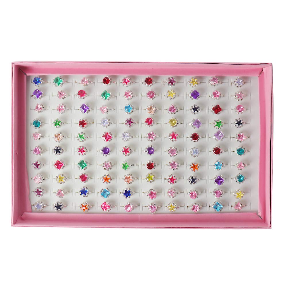 SOTOGO ONEST gift box of 100 rings, perfect for party favors