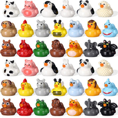 Soulchen ducks resin mini figures add charm to garden and shelf decor.