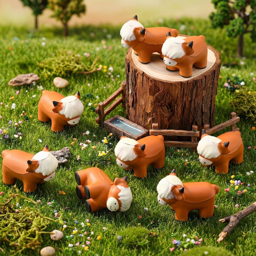 Soulchen Highland Cow stress ball gift pack ideal for gifting to kids and adults