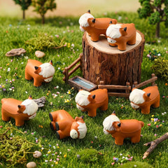 Soulchen Highland Cow stress ball gift pack ideal for gifting to kids and adults