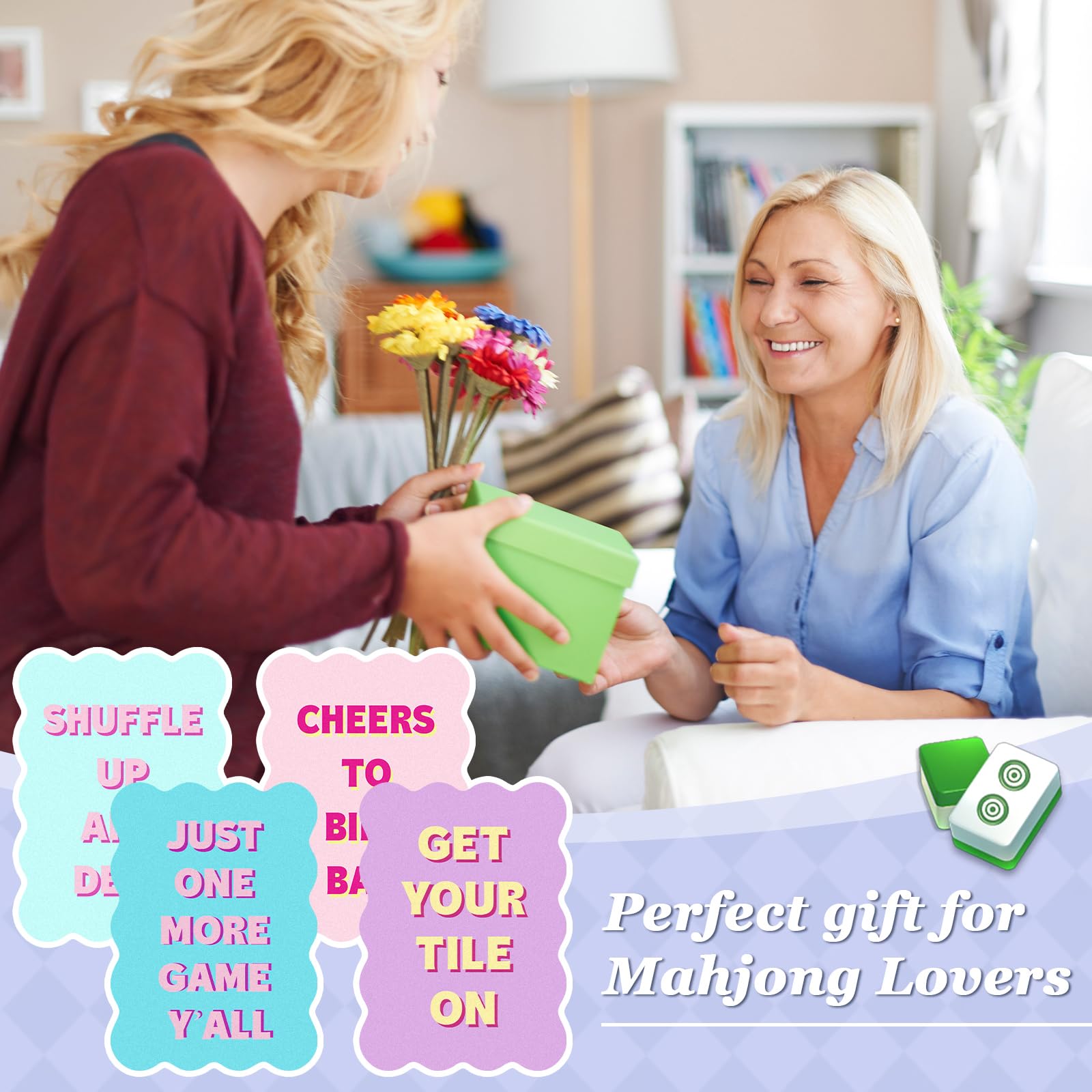 Soulchen Mahjong Shuffler family-friendly fun for parties.