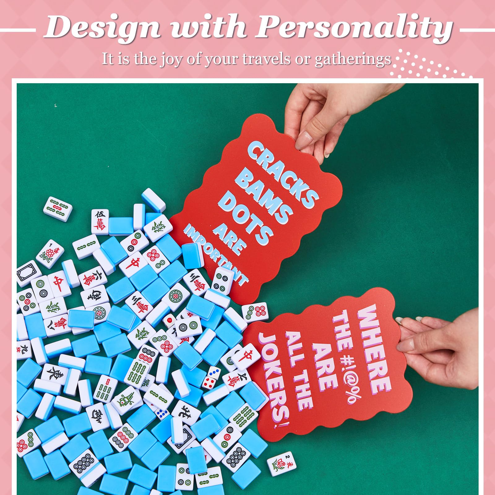 Soulchen mahjong shuffler made of thickened plastic for durability