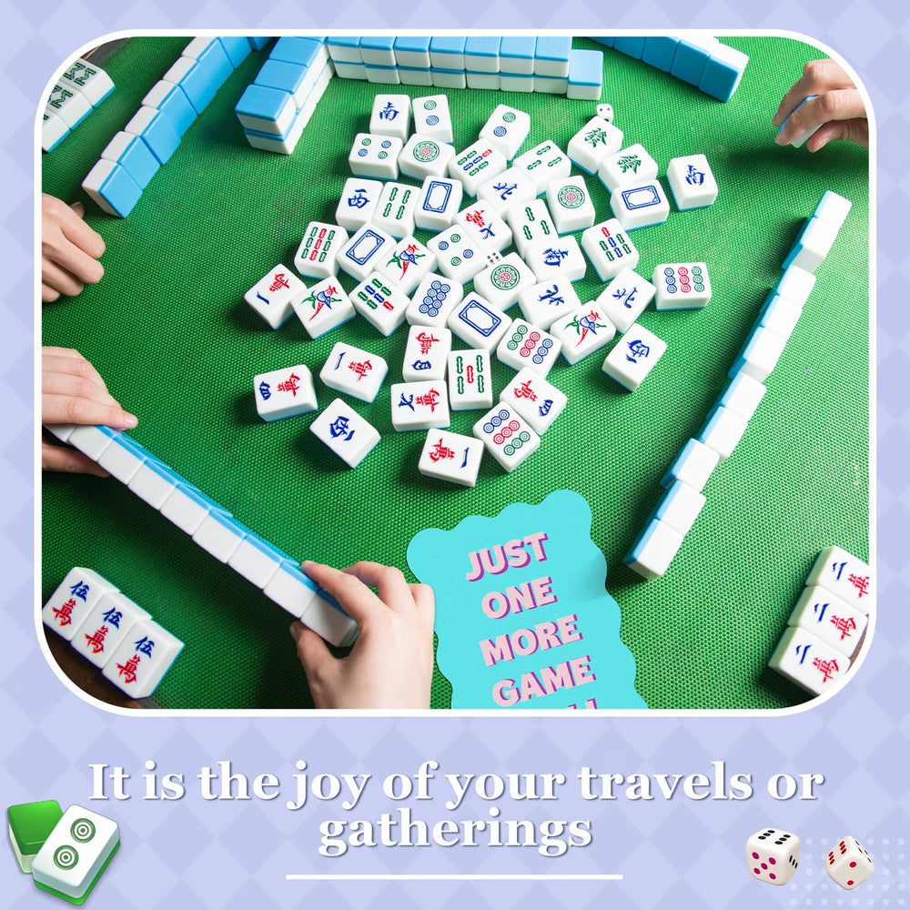 Soulchen Mahjong Shuffler thickened plastic for durable use.