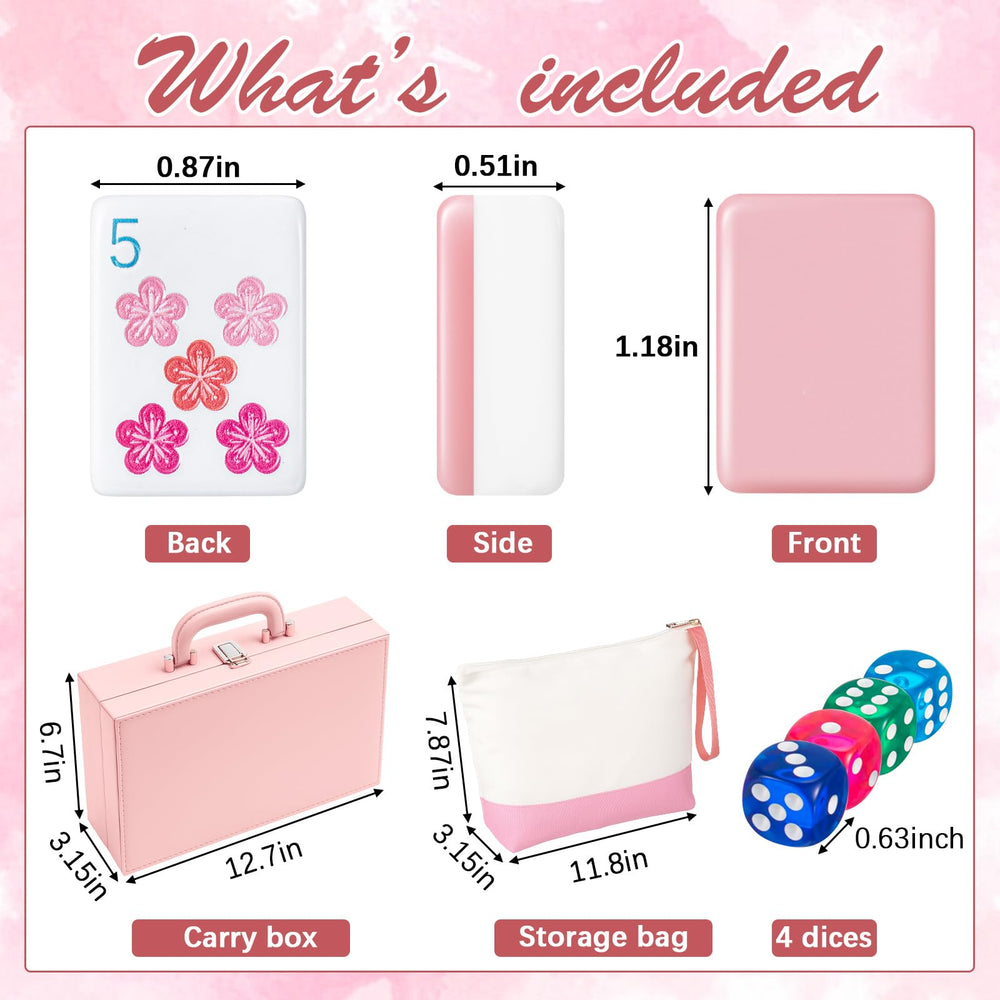 Soulchen mahjong storage bag for easy packing and transport.