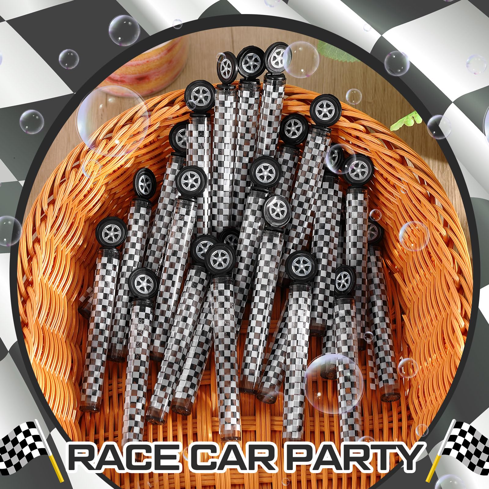 Soulchen race car bubble wand is compact and pocket friendly.