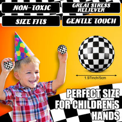 Soulchen race cars stress ball side view, pocket-friendly carry.